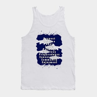 Fly fisher decalogue Tank Top